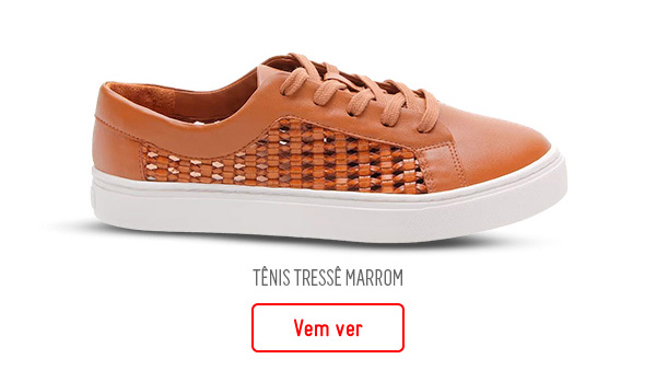 Tênis Tressê Marrom